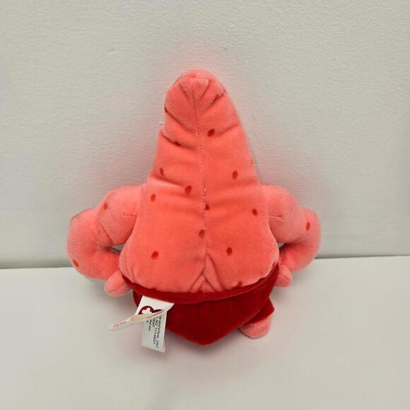 Ty Beanie Baby “Muscle Man Star” Patrick  from SpongeBob SquarePants (7 inch) - Picture 2 of 3